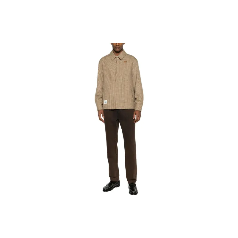 LACOSTE Jackets Men Brown-1