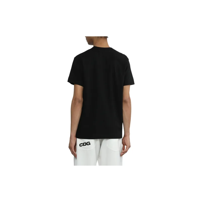 CDG Play T Shirts Men Black-3