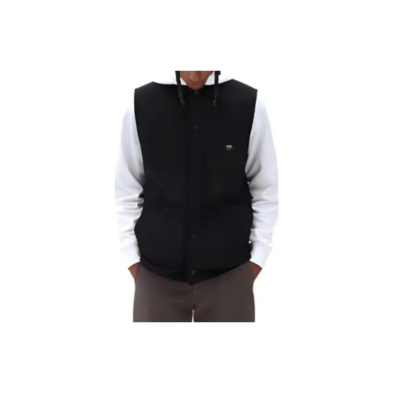Vans Drill Canvas Vests Unisex Black-2
