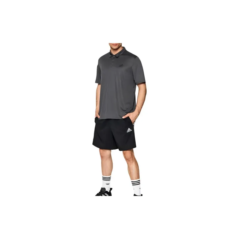 Adidas Polo Shirts Men Gray-7