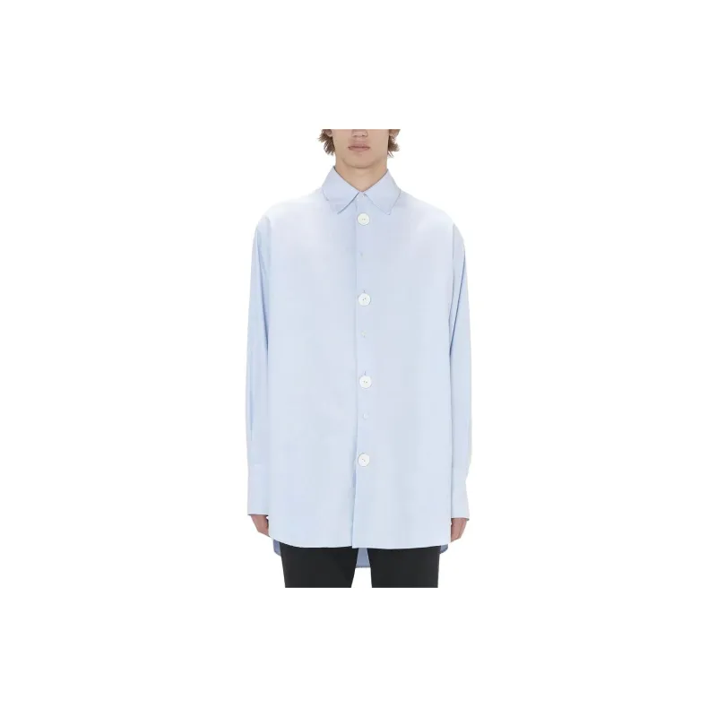 JW Anderson Logo Embroidered Oversized Shirt-1