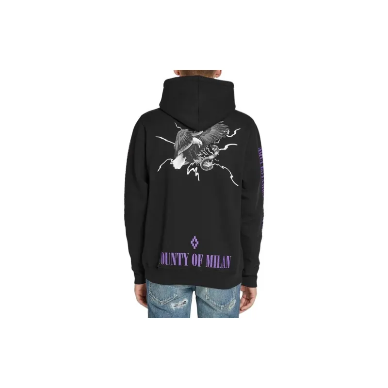 MARCELO BURLON COUNTY OF MILAN Sweatshirt Men's Black-4