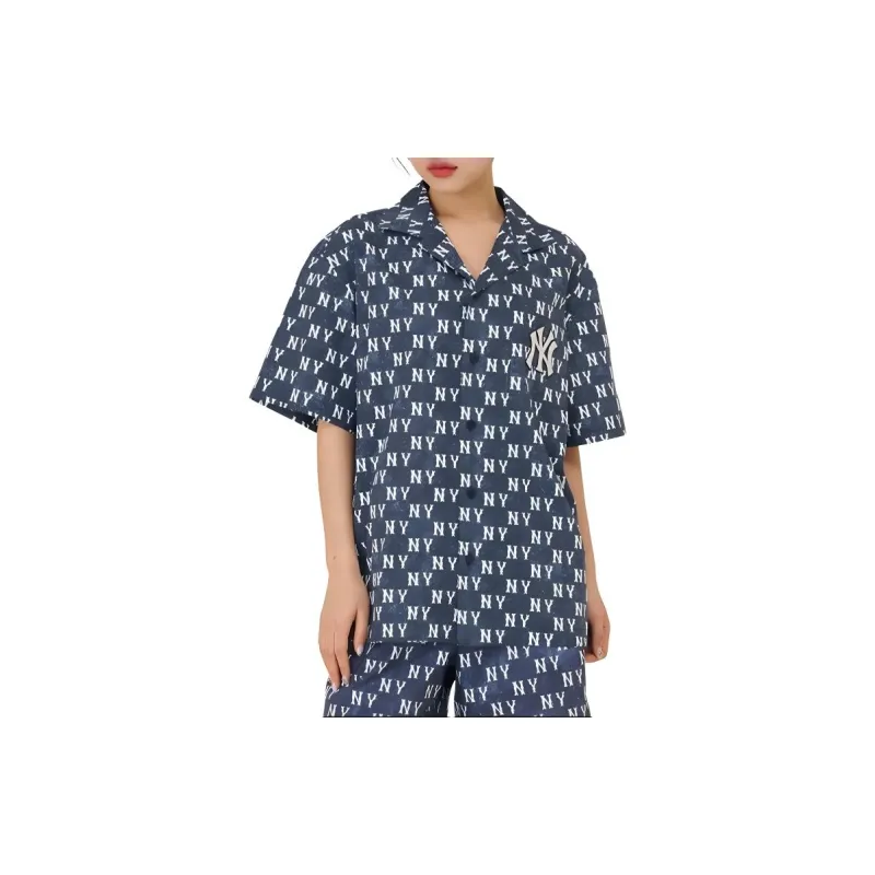 MLB New York Yankees SS24 Shirt Unisex Navy Blue-2