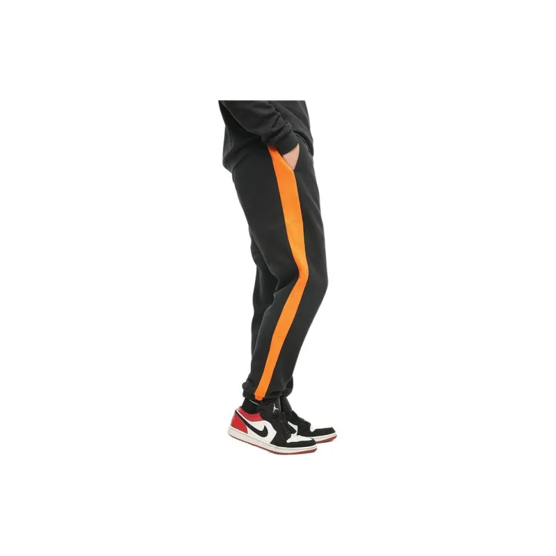 PUMA Knitted Sweatpants Men's Black Barrel-5
