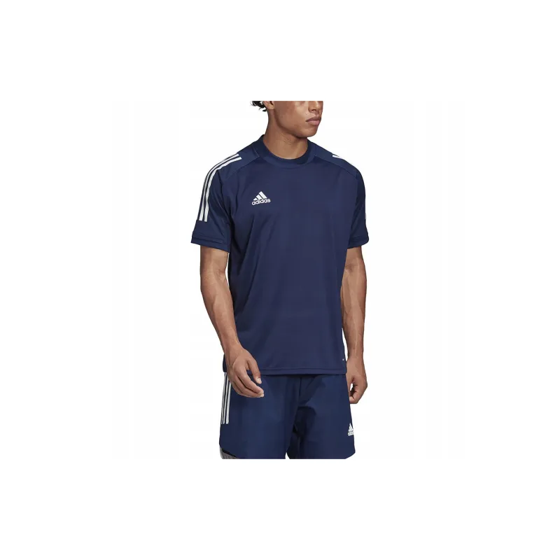 Adidas Condivo 20 Training Jersey Soccer Jerseys Men's Dark Blue-2