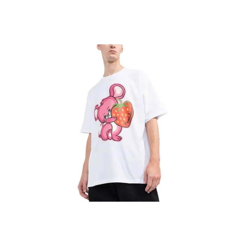 MOSCHINO T Shirts Men White-3