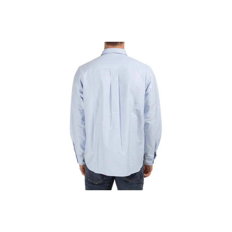 KENZO Classic Tiger Head Shirts Men Light Blue-5