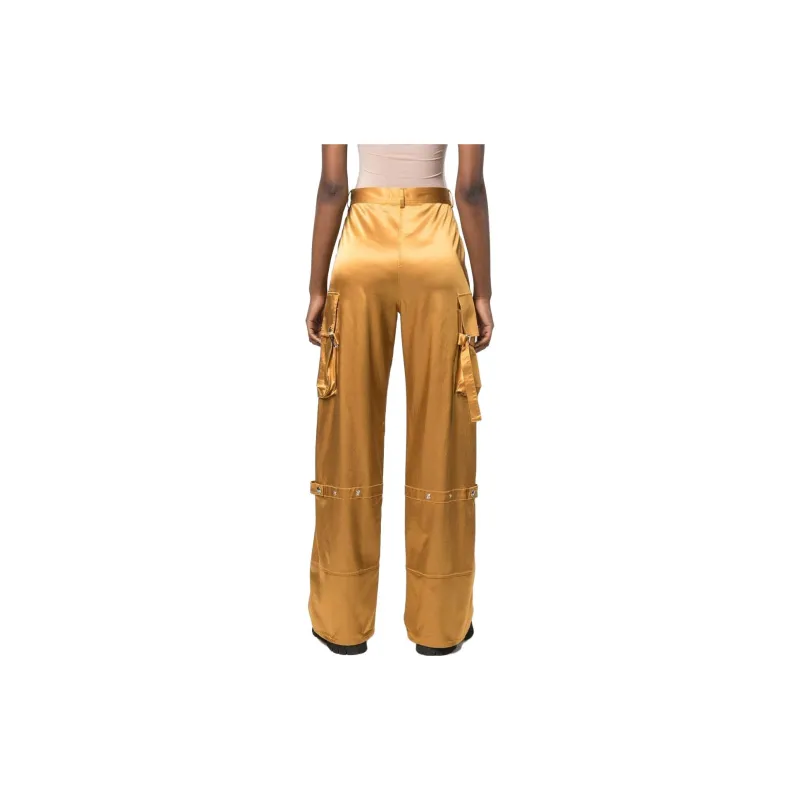 Just Cavalli Cargo Pants Men Gold-2