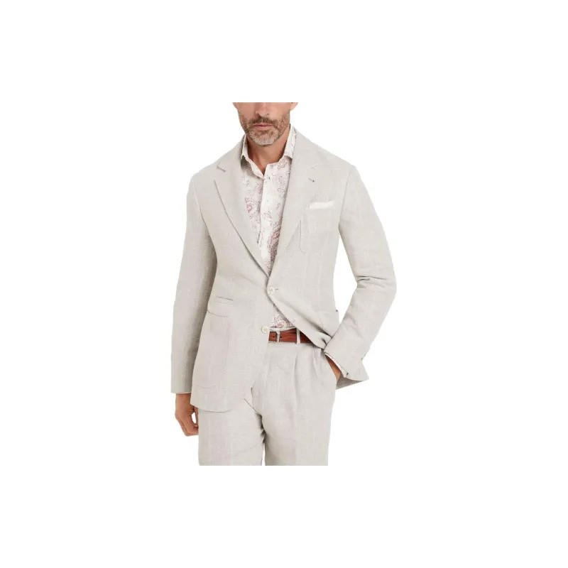 Brunello Cucinelli Stripe pattern Notched lapels Blazer-3