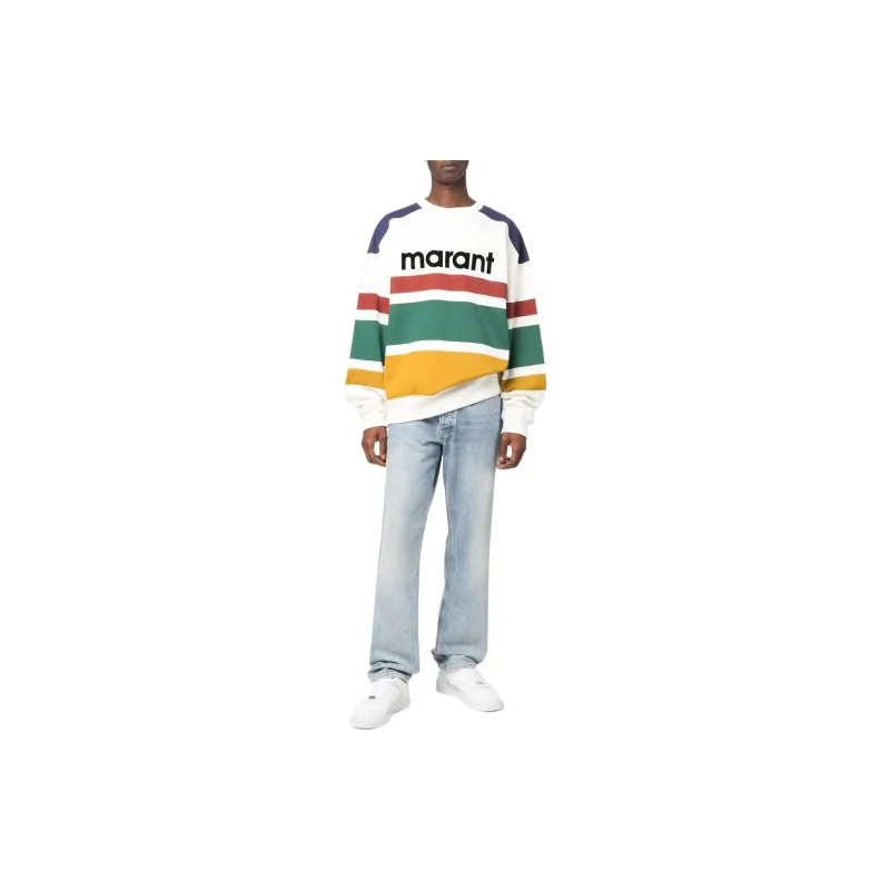 ISABEL MARANT Sweatshirts Men White-2