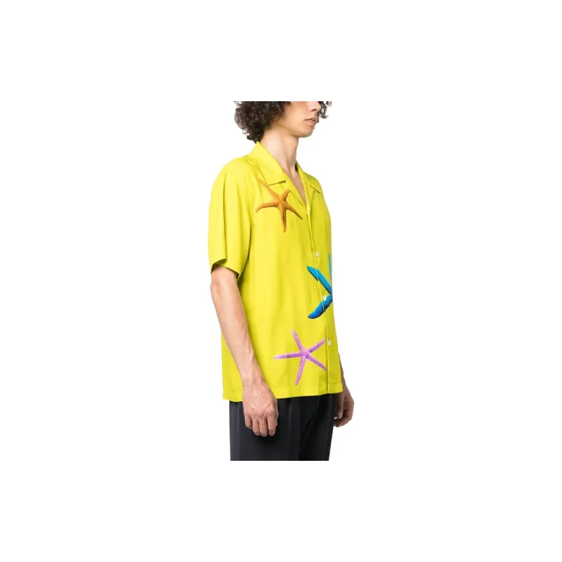Sandro Shirts Men Yellow-3