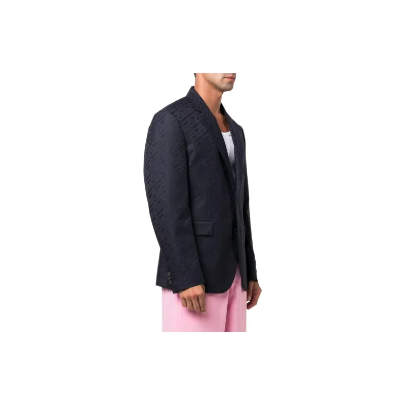 VERSACE Business Suits Men Blue-3