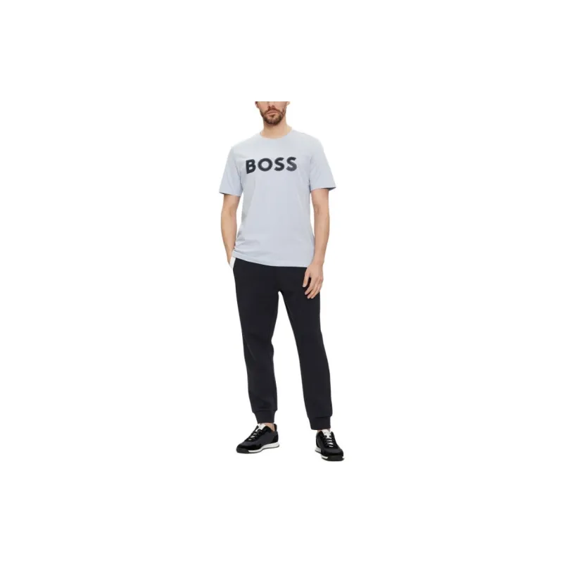 HUGO BOSS Logo print Cotton T shirt-2