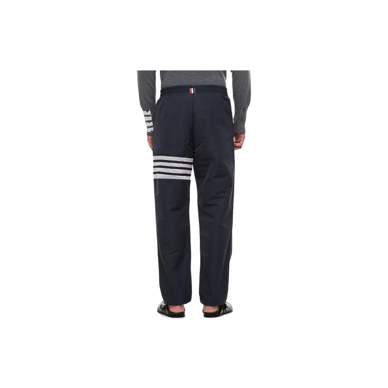 THOM BROWNE 4 Bar Drawstring Trousers-4