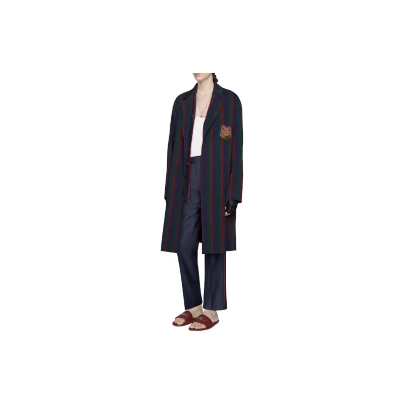 GUCCI Long Crest Coat-3