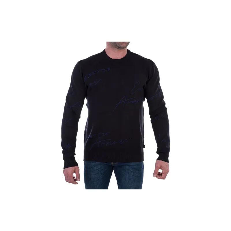 EMPORIO ARMANI Knitwear Men's Navy Blue-2