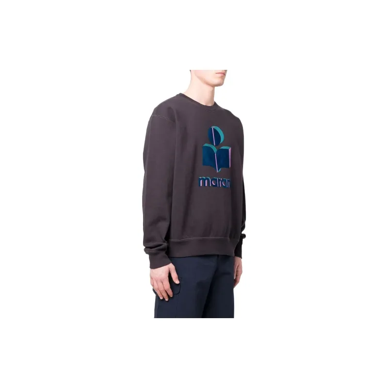 ISABEL MARANT Sweatshirts Men Brown-3