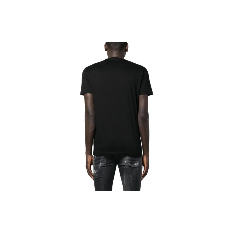DSQUARED 2 Graphic Embroidered Crewneck T Shirt-3