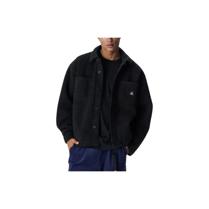 Converse SHERPA SEASONAL Jacket Men's Black-2