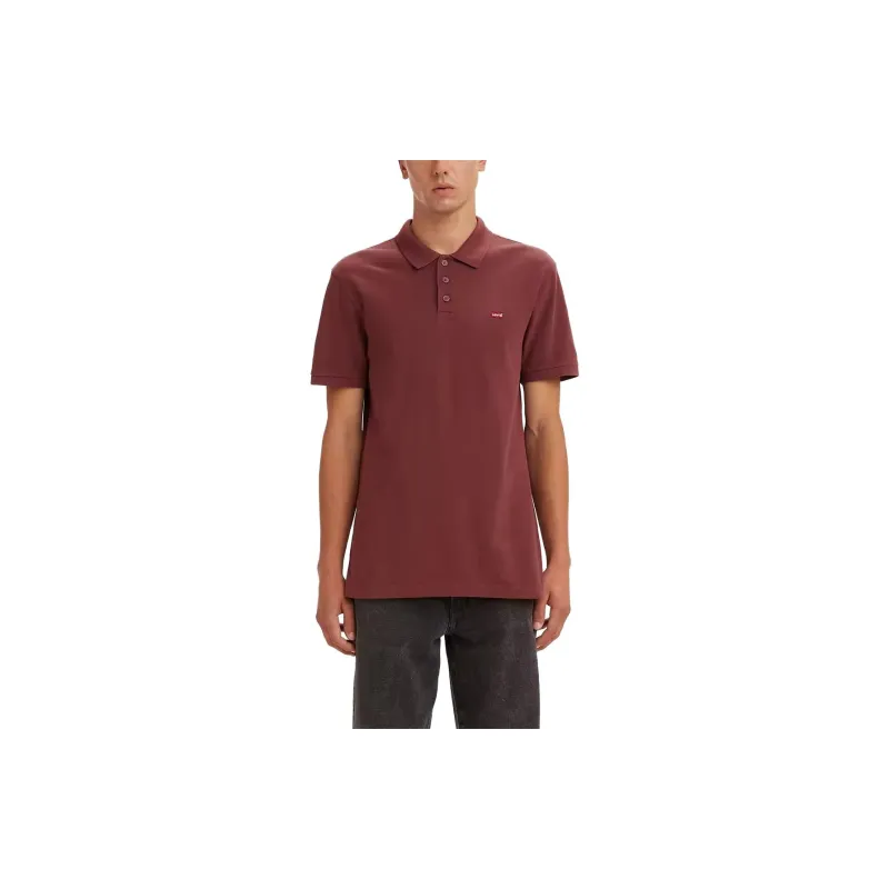 Levis Polo Shirts Men Burgundy-2