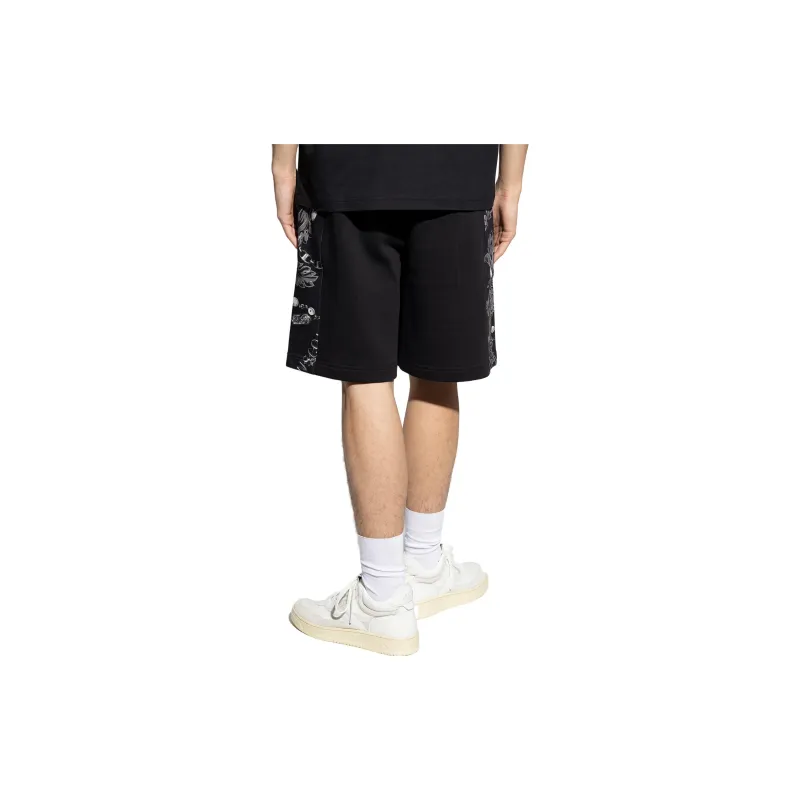 VERSACE JEANS COUTURE Casual Shorts Men Black-3