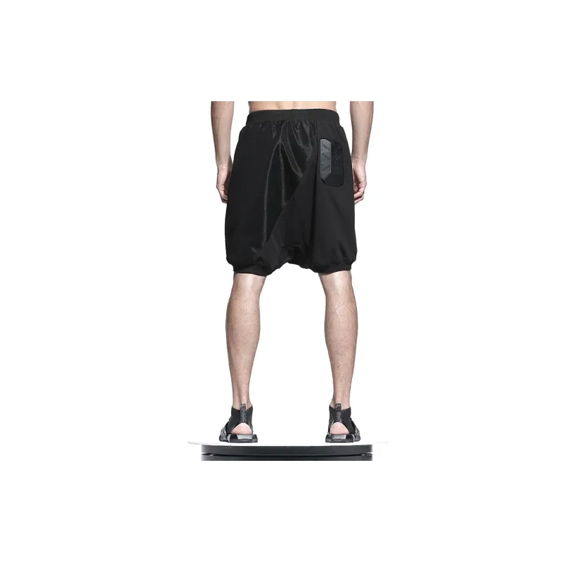 NORVINCY Sports Breathable Polyamide Casual Shorts Unisex Black-3
