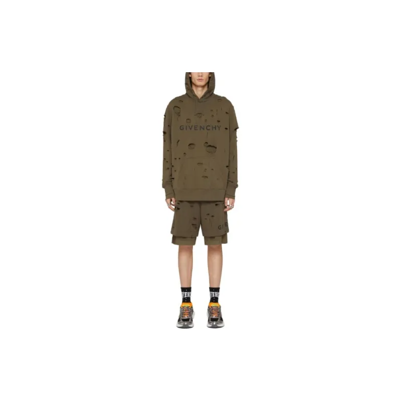 Givenchy Board Fit Hole Shorts-1