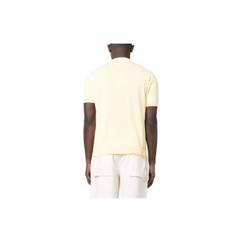 CANALI Polo Shirt Men's Banana Yellow-2