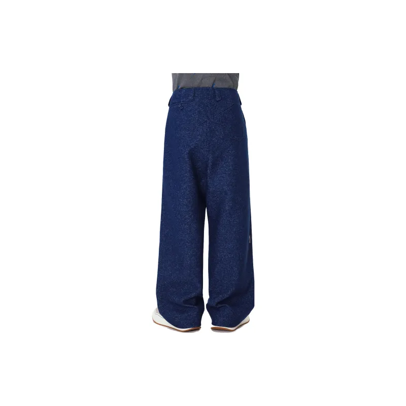 ADER ERROR Pleat detail Straight leg Trousers-3