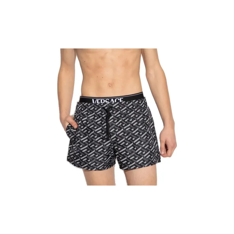 VERSACE Swimming Shorts Men Black-1