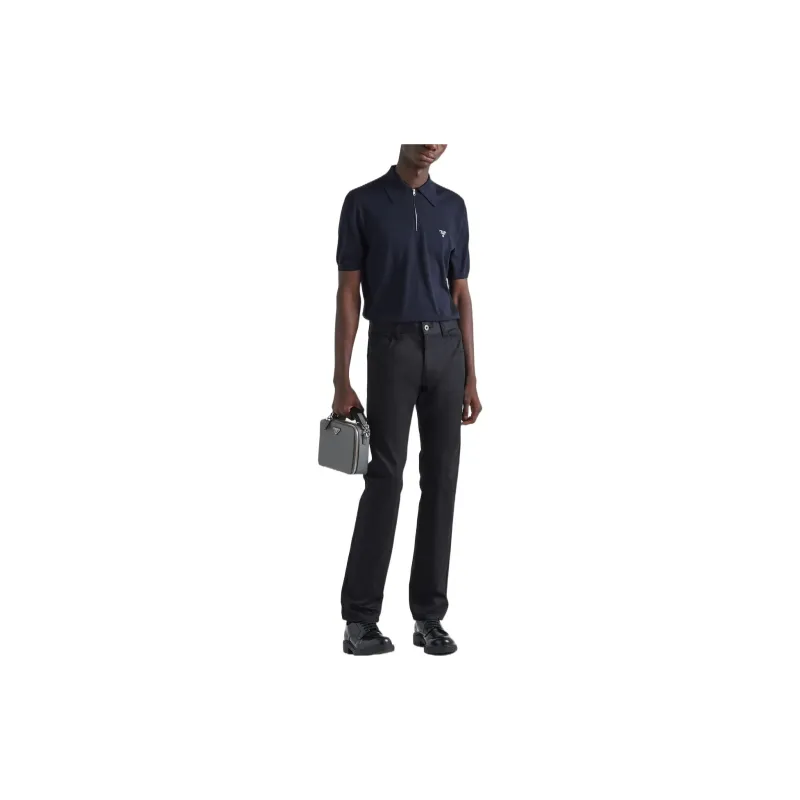 PRADA Casual Pants Men Black-1