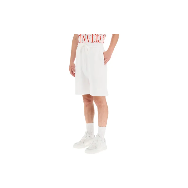 Valentino Casual Shorts Men White-3