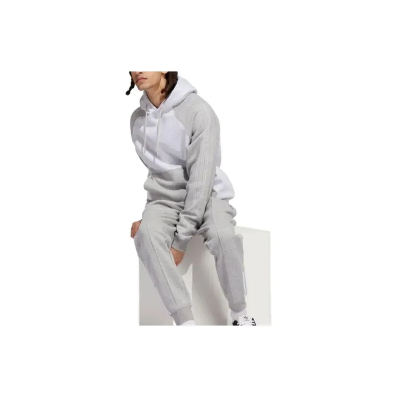 Adidas Originals Sweatshirts Men Light Gray Heather Flower-2