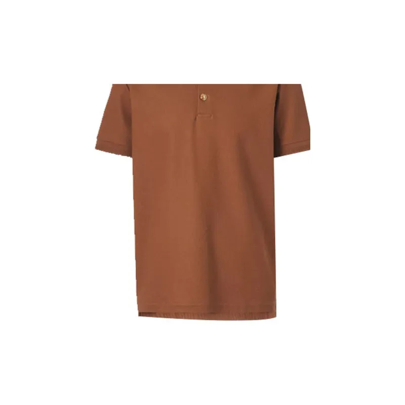 Burberry Polo Shirts Men Orange-4