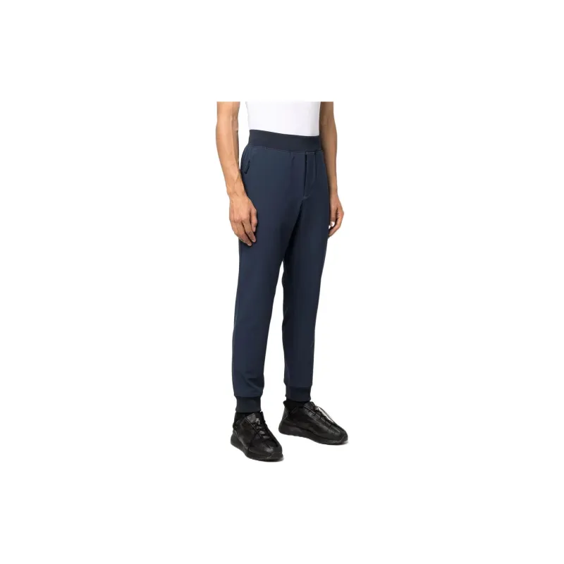Adidas Casual Pants Men Navy Blue-3