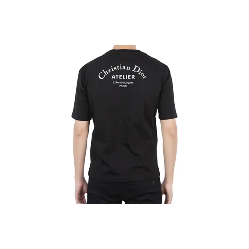 DIOR Quarterly New Products T-Shirts Unisex Black L Without