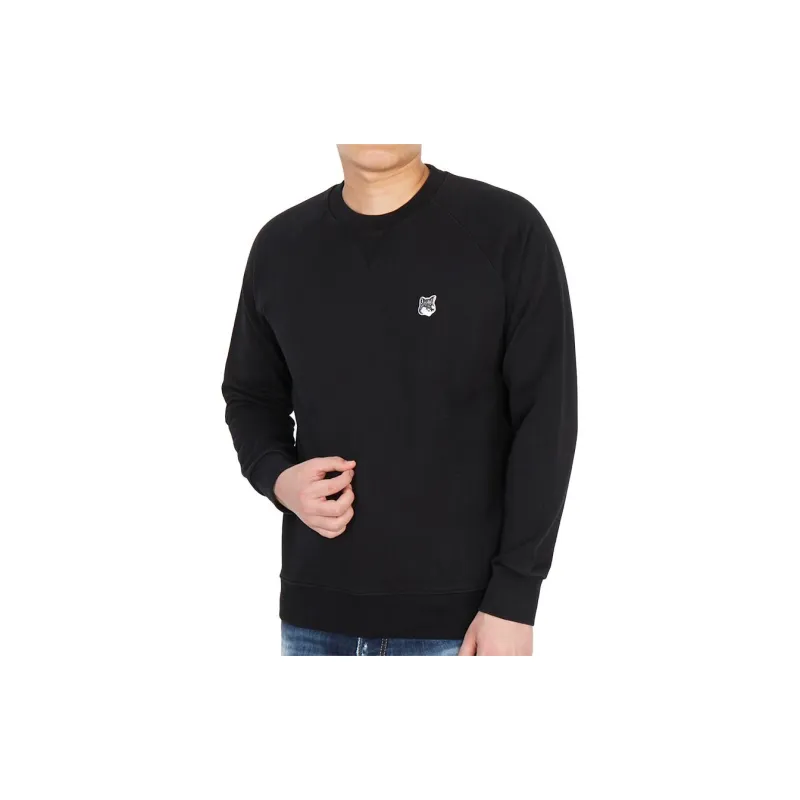 Maison Kitsune Fox Head Patch Sweatshirt-4