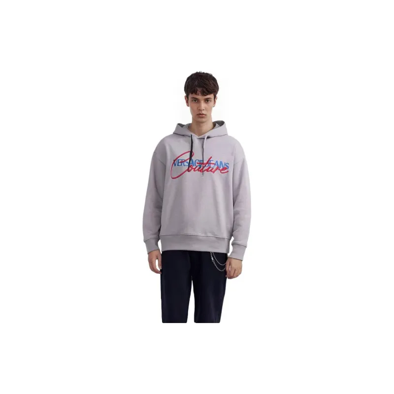 VERSACE JEANS COUTURE Sweatshirts Men Gray-3