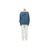 Maison Margiela Logo Detailed Crewneck Faded Sweatshirt