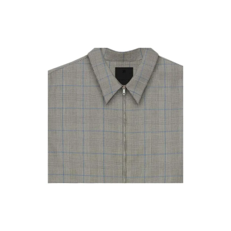 Givenchy Shirts Men Gray-4