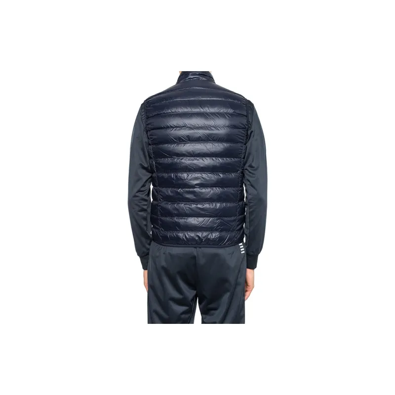 Ea7 EMPORIO ARMANI Logo Printed Zipped Gilet-4