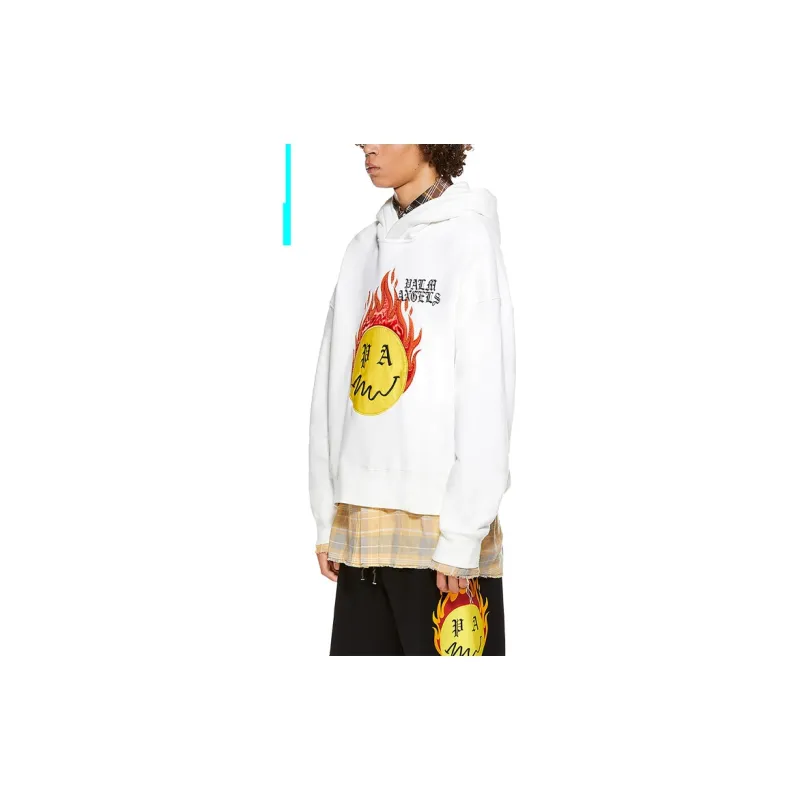 PALM ANGELS Burning Head Hoodie-5