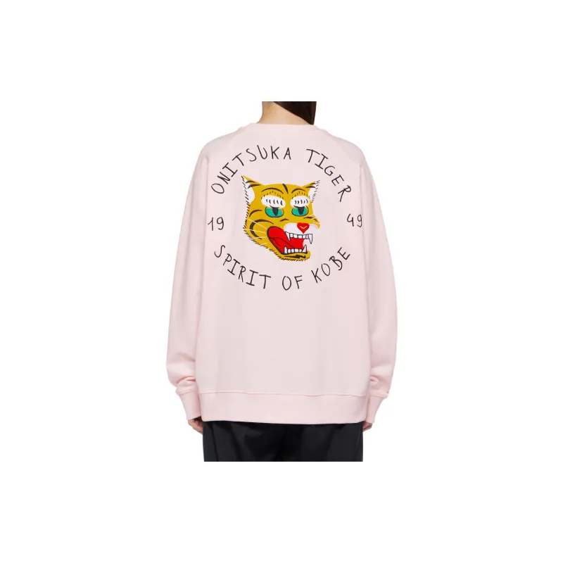 Onitsuka Tiger Sweatshirt Unisex Pink-5
