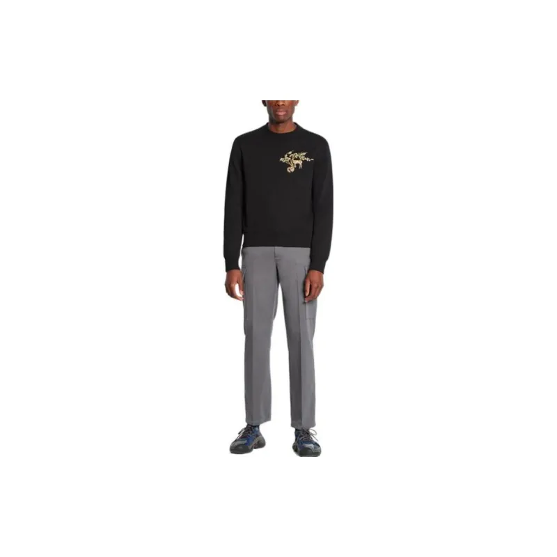 Lanvin Sweatshirts Men Black-1