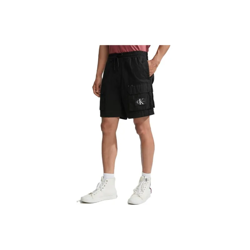 CALVIN KLEIN Casual Shorts Men's Space Black-2