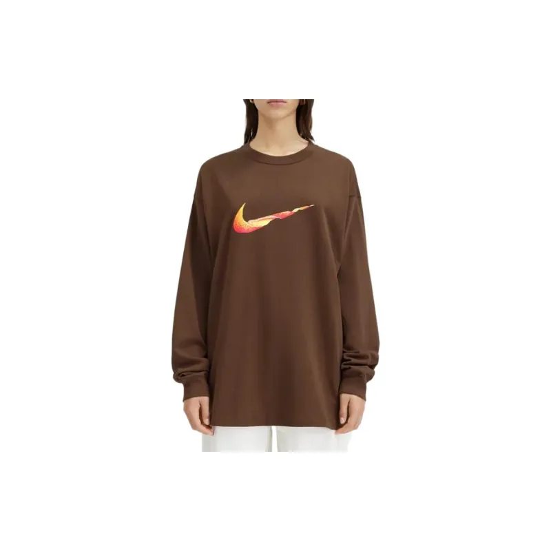 Jacquemus X Nike Le T-Shirt Manches Longues Orange-2