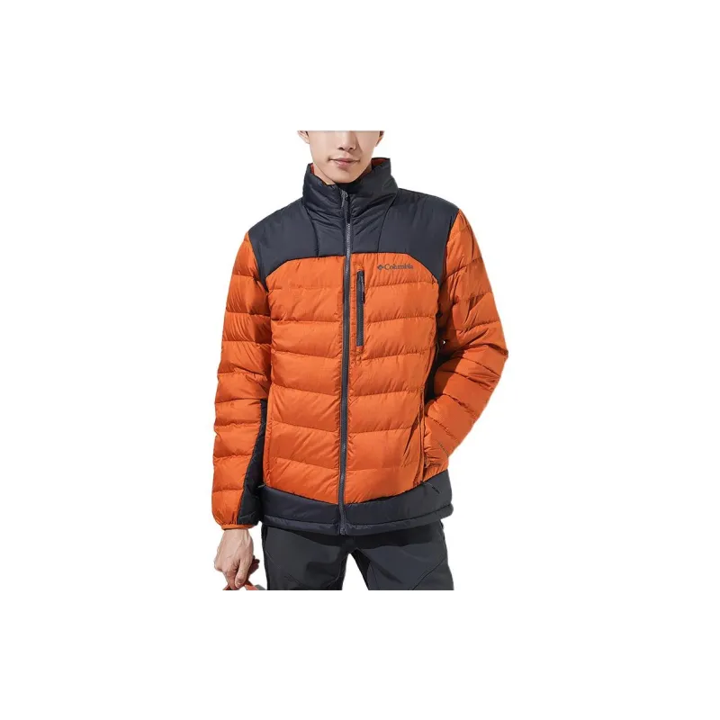 Columbia Down Jacket Men's Orange-2