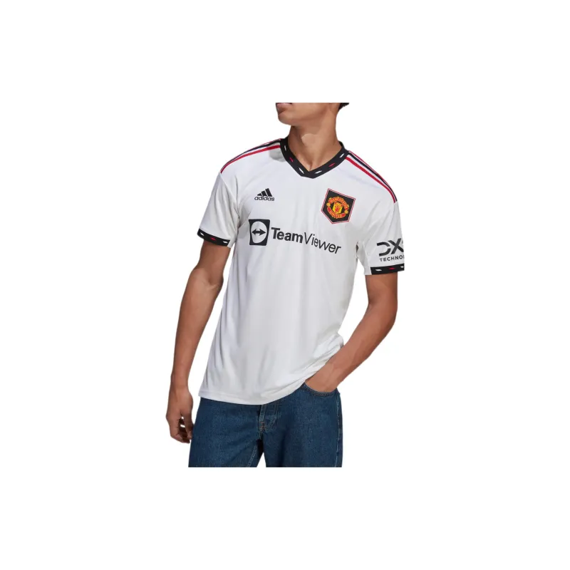 Adidas MANCHESTER UNITED THEATRE OF DREAMS Soccer Jerseys Men White-3