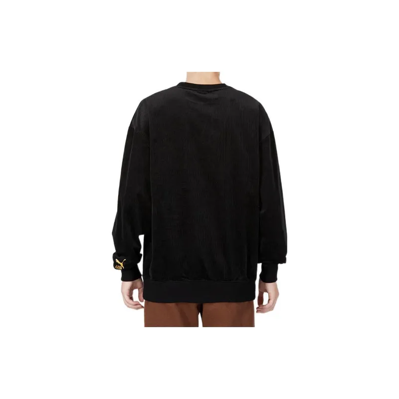 PUMA Core Crew Sweatshirts Men Black-4