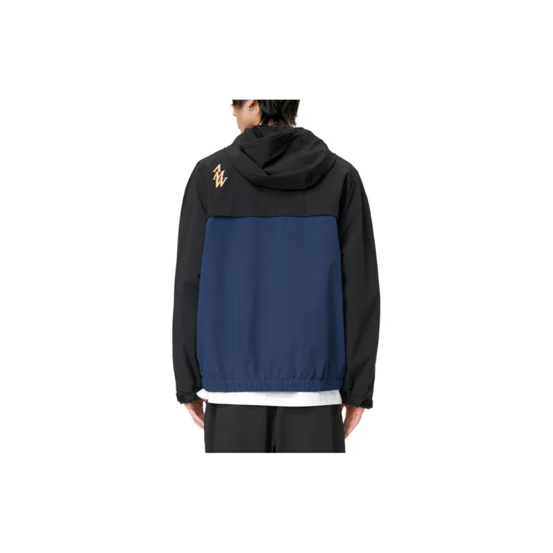 FILA MIHARA YASUHIRO Collaboration Collection Jackets Men Jet Black & Deep Azure Blue-4